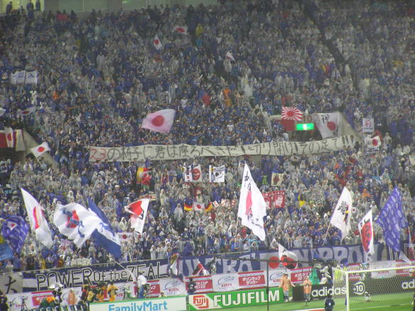 キリンカップ２００６日本代表対スコットランド代表