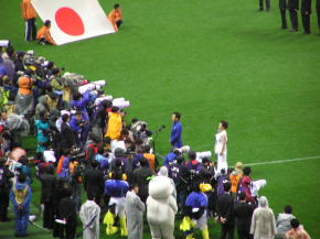 キリンカップ２００６日本代表対スコットランド代表