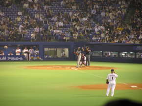 プロ野球セ・パ交流戦　東京ヤクルトスワローズ対北海道日本ハムファイターズ