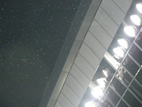 雪が舞い散る埼玉スタジアム２００２
